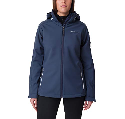 Columbia Cascade Ridge Chaqueta Softshell, Unisex Adulto, Azul (Nocturnal), M