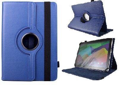 Funda Giratoria para Tablet 3GO Geotab 10.1" - Azul Oscuro