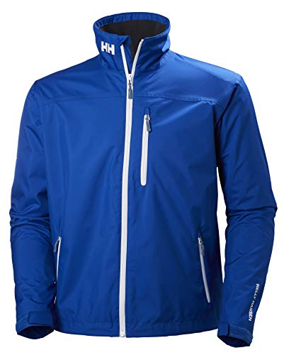 Helly Hansen Crew Midlayer Chaqueta deportiva impermeable, Hombre, Azul (Olympian Blue), XXL