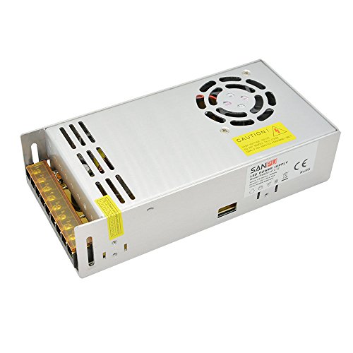 INFINIC 600W 12V Unidad de Fuente de alimentación Universal 50A AC-DC 12V LED Driver Transformador 12VDC Constante Voltaje 12V (SANPU PS600-H1V12)