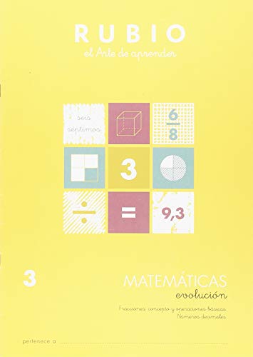 Matemáticas evolución, nº 3 (Matemáticas Evolución RUBIO)