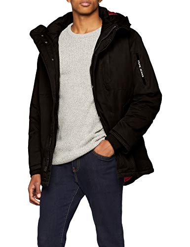 Pepe Jeans Fulham Chaqueta, Negro (Black 999), XL para Hombre