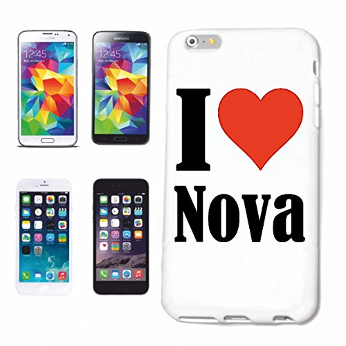 Reifen-Markt Hard Cover - Funda para teléfono móvil Compatible con Apple iPhone 6S I Love Nova