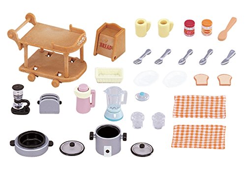 Sylvanian Families- Animales Set utensilios para cocina (Epoch para Imaginar 5090)