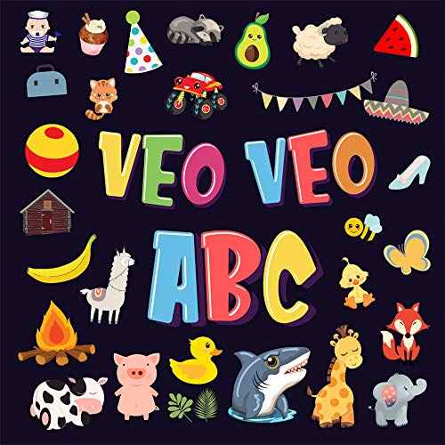 Veo Veo - ABC!: Un Juego de Buscar y Encontrar, ¡Súper Divertido para Niños de 2 a 4 Años! | Juego de Adivinanzas de la A a la Z, con Alfabeto Colorido ... (Veo Veo Libros para Niños de 2-4 nº 1)