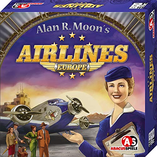 Abacusspiele LFCABD078 Airlines Europe - Juego de mesa sobre compañías aéreas (en alemán) [Importado de Alemania]