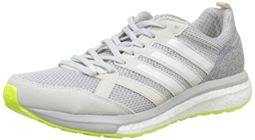 adidas Adizero Tempo 9 W, Zapatillas de Running para Mujer, Gris (Griuno/Ftwbla/Gridos), 38 EU