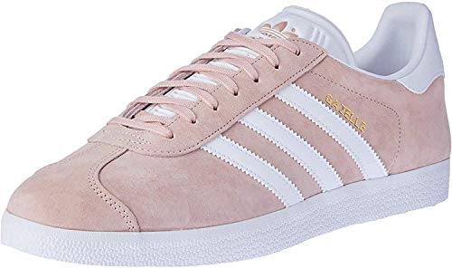 adidas Gazelle, Zapatillas de deporte Unisex Adulto, Varios colores (Vapour Pink/White/Gold Metalic), 39 1/3 EU