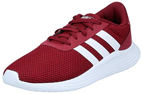 adidas Lite Racer 2.0, Zapatillas para Correr para Hombre, Collegiate Burgundy/FTWR White/Core Black, 44 2/3 EU