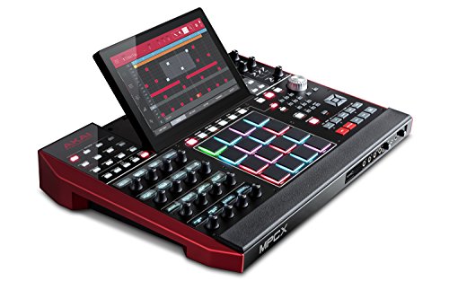 Akai Professional MPC X - MPC Completamente Independiente con Pantalla Multitáctil de 10.1", Almacenamiento Interno de 16 GB, 8 Salidas CV/Gate y Biblioteca de Sonidos de 10 GB Incluida