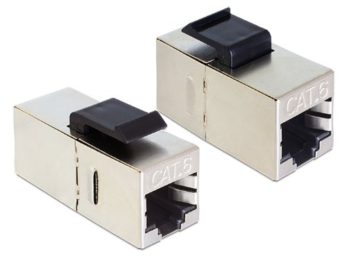 DeLOCK 86210 - Conector RJ45 (Hembra a Hembra, Cat6)