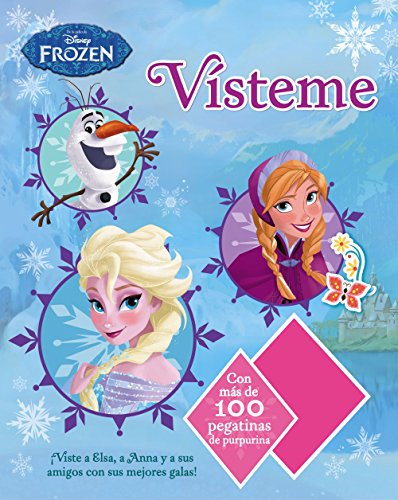 Frozen. Vísteme: Con más de 100 pegatinas con purpurina (Disney. Frozen)