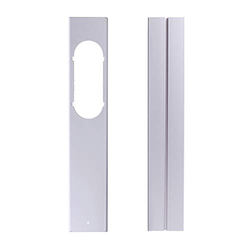 Liamostee Conector para Tubo de Manguera de Escape de Placa de Kit de Ventana Ajustable para Aire Acondicionado portátil