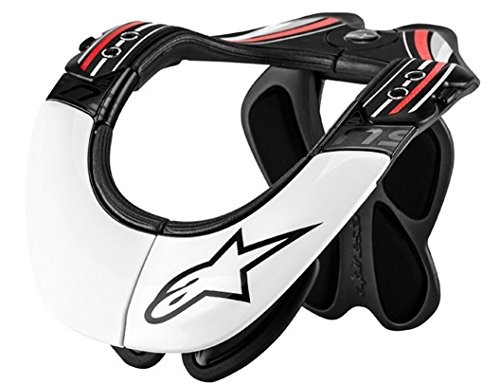 Alpinestars Pro Bionic Neck Support - X-Small/Medium/Black/White