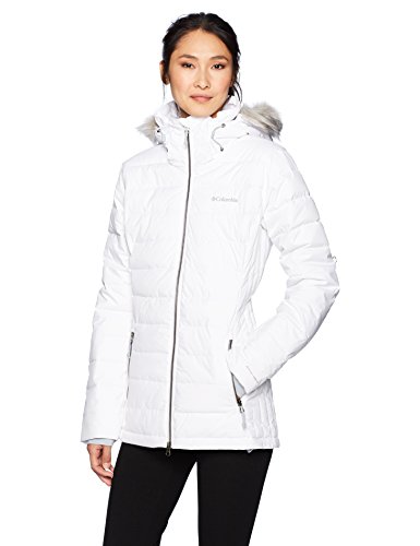 Columbia Ponderay Chaqueta, Mujer, Blanco (White), M