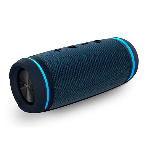 Energy Urban Box 7 BassTube Altavoz portátil con Sonido 360º, Bluetooth y Tecnología True Wireless (30 W, Resistente al Agua) - Azul Marino