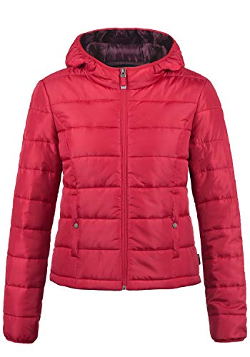 Vero Moda OuterwearVero Moda Pamela Chaqueta Acolchada de Plumas Chaqueta De Entretiempo para Mujer con Capucha, tamaño:L, Color:Chili Pepper