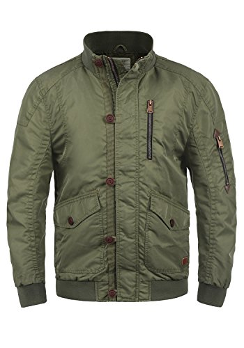 BLEND Jules - Chaqueta de Bombardero para hombre, tamaño:L, color:Jungle Green (77196)