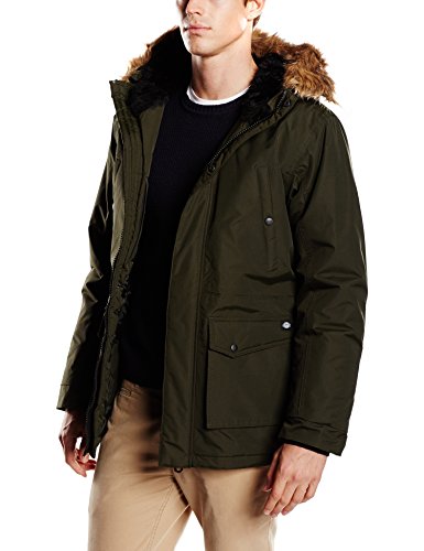 Dickies Curtis, Parka para Hombre, Verde (Olive Green), Medium