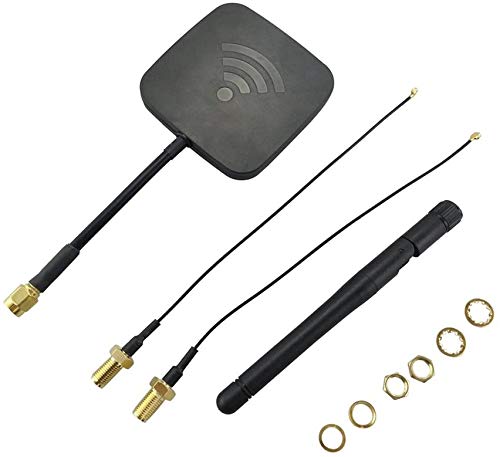 Fytoo Accesorios actualizaciónes Distancia Enhanced 5.8G Antena para HUBSAN H501S H501A H501C H501M H501S W H501S Pro H502S H216A H107D H107D+ DIY RC Quadcopter Drone Repuestos Profesionales