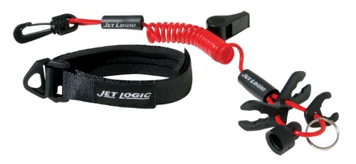 Kwik Tec Jet Logic UL-2 Ultimate PWC Seguridad Lanyard, Rojo/Negro