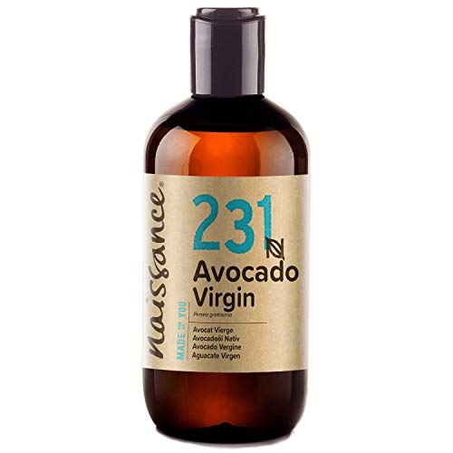 Naissance Aceite Vegetal de Aguacate n. º 231 – 250ml - 100% puro, virgen, prensado en frío, vegano y no OGM