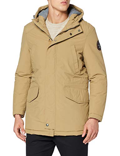 Napapijri ABERDAR Chaqueta, Verde (Natural Kelp Ne1), L para Hombre