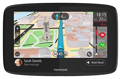 TomTom GO 620, GPS para coche, 6 pulgadas, llamadas manos libres, Siri y Google Now, actualizaciones via Wi-Fi, traffic para toda la vida mediante smartphone y mapas del mundo, mensajes de smartphone