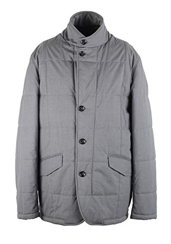 Zegna CL - Ermenegildo Gray Trofeo Elements Parka Coat Size 56 / 46R U.S.