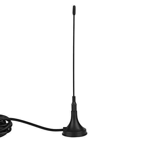 Zerone Antena HD portátil Vertical Antena TV Exterior Interior ATSC DVB-T dvb-2 ISDB-T Base magnética