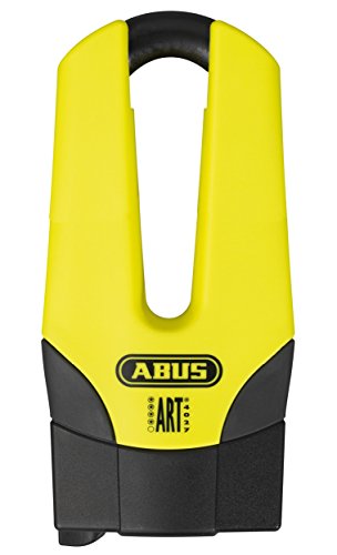 Abus 56910 Antirrobo Disco Moto, Amarillo