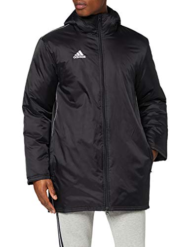 adidas Core18 Std Jkt Chaqueta de Deporte, Hombre, Black/White, M