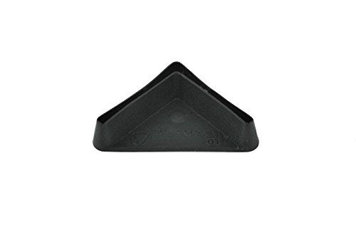 Ángulo de hierro pie Protector plástico End Cap Acero estantería accesorio de pierna muebles, fabricado en Alemania