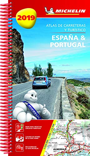 España & Portugal 2019 (Atlas de carreteras y turístico ) (Atlas de carreteras Michelin)