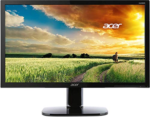 Acer - 612786 Monitor de 21.5 pulgadas (pantalla LED, 1920 x 1080 píxeles, VGA, HDMI, Full HD), color negro
