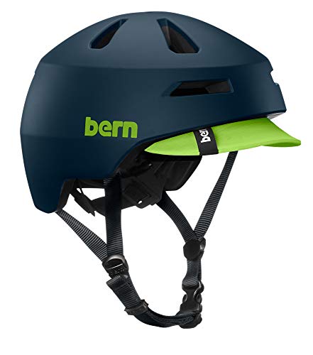 Bern Brentwood 2.0 - Casco de Bicicleta Urbano para Adulto Mixto, Unisex Adulto, Color Bleu Foncé, tamaño L