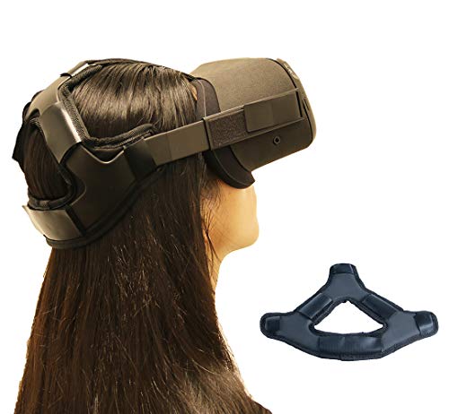 Eyglo Headband Head Strap para Oculus Quest VR Headset Reduzca la Presión de la Cabeza Proteja la Cabeza Accesorios de Oculus Quest Cómodo Head Pad