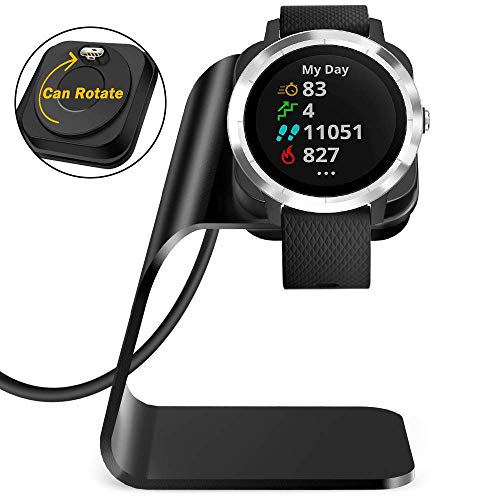 KIMILAR Cargador Compatible con Garmin Vivoactive 3 / Fenix 5 / Forerunner 935 Cable, Repuesto USB de Datos de Carga para Garmin Vivoactive 3/3 Music, Fenix 5/5 Plus, Forerunner 935 (Negro)