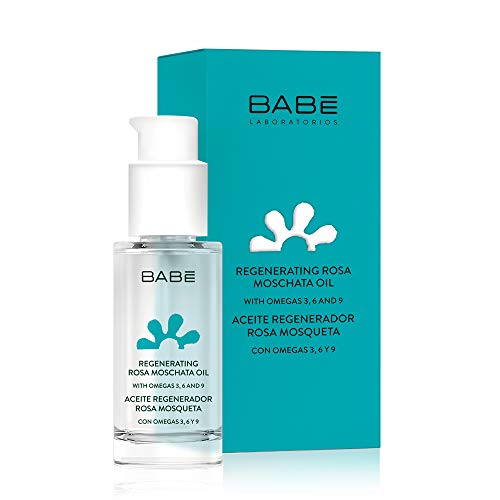 Laboratorios Babé - Aceite De Omega 3, 6 Y 9 15 ml, Cicatrizante, Regenerador, con Rosa de Mosqueta Pura, Para Piel Atópica, Estrías, Descamación Severa, Quemaduras, Piel Seca