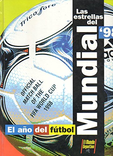 LAS ESTRELLAS DEL MUNDIAL 98. Álbum para 60 láminas. Sólo dispone de 16, entre ellos Ronaldo, Zamorano, Guerrero...