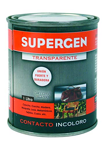 SUPERGEN Adhesivo de contacto incolora (bote 1L)