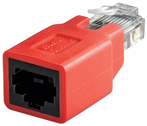 Unbekannt Wentronic - Cable de Red Cruzado (con Conector Macho Cat.5e RJ45 a Conector Hembra RJ45) 2 Stück