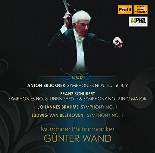 Bruckner/Schubert/Brahms  [Munchner Philharmoniker , Gunter Wand] [Profil: PH16060]