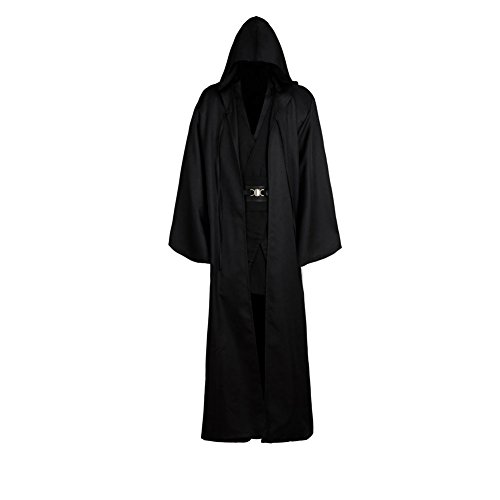 Daiendi - Disfraz de Anakin Skywalker para adulto, color negro negro negro L