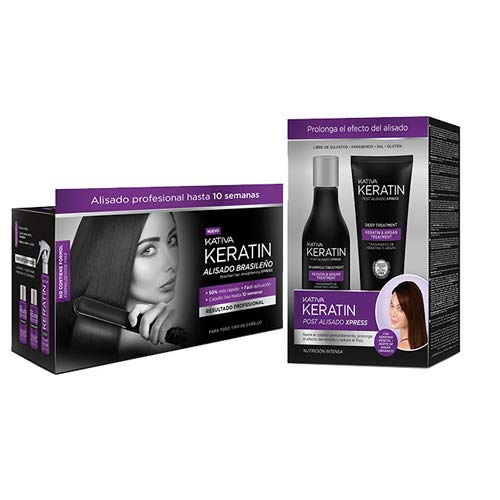 Kativa Keratin Pack Alisado Brasileño + Post Alisado