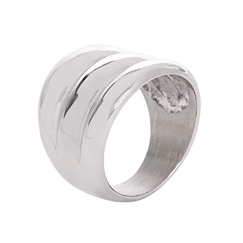 Parfois - Anillo Stainless Steel Silver - Mujeres - Tallas M - Plateado