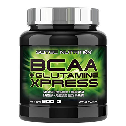 Scitec Nutrition BCAA + Glutamine Xpress Sabor Manzana - 600 gr