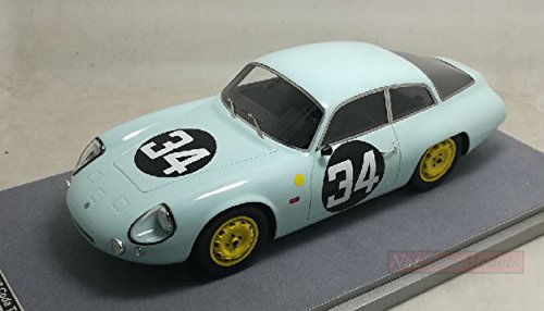 TECNOMODEL TMD1871B ALFA ROMEO GIULIETTA SZ N.34 DNF LM 1963 G.SALA-R.ROSSI 1:18