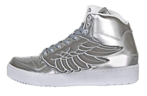 Adidas Jeremy Scott Wings Metal para hombre en color plateado metálico, (Plateado metálico/plateado metálico.), 42.5 EU