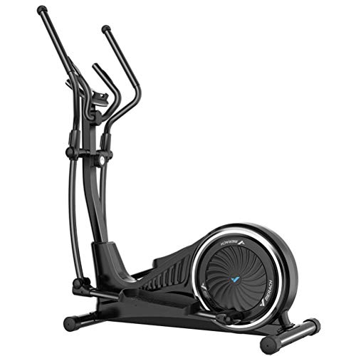 Control elíptico máquina magnética, instructores de la Cruz Stepper Espacio Interior Walker Equipo de Acogida Gran Step Deportivo, Bicicleta Mute xiao1230 (Color: Black)